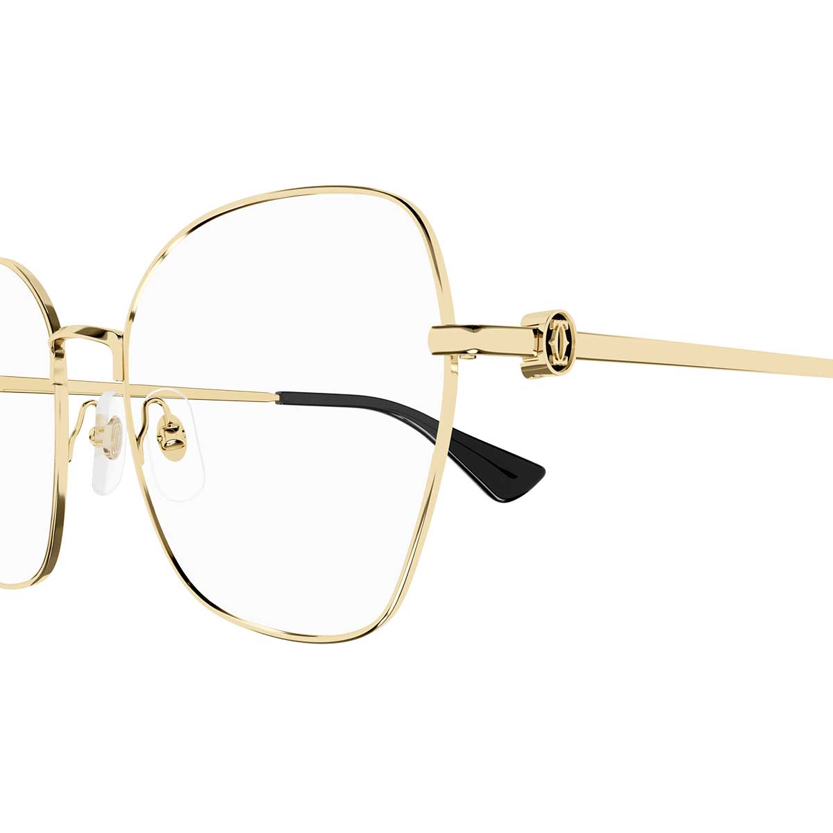 Cartier Occhiali da Vista CT0413O 001 Oro/Trasparente Donna