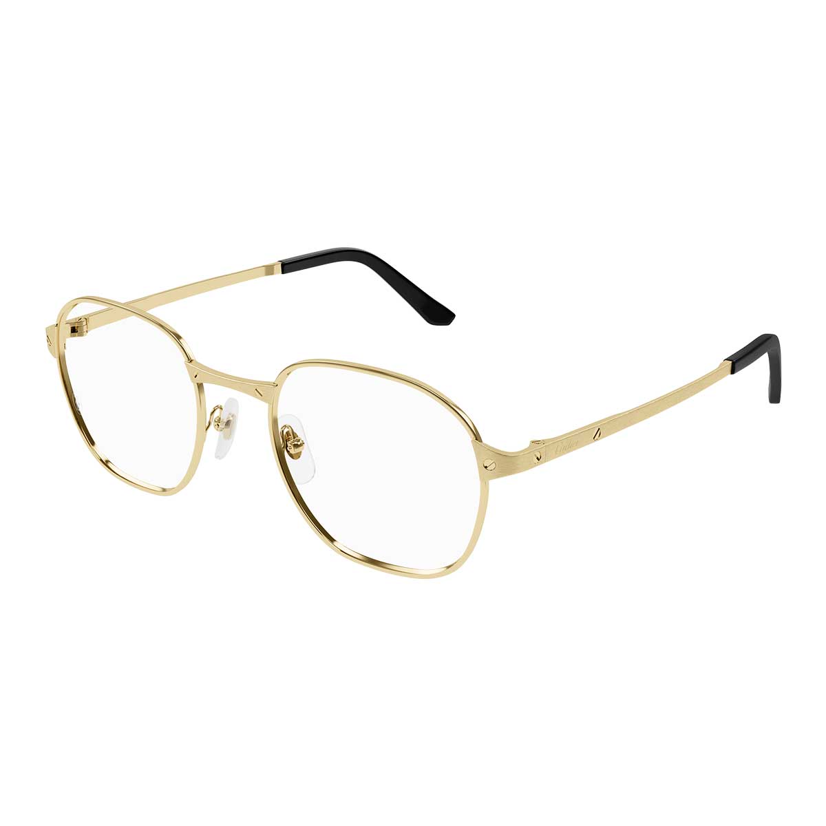 Cartier Occhiali da Vista CT0441O 001 Oro/Trasparente Uomo 2