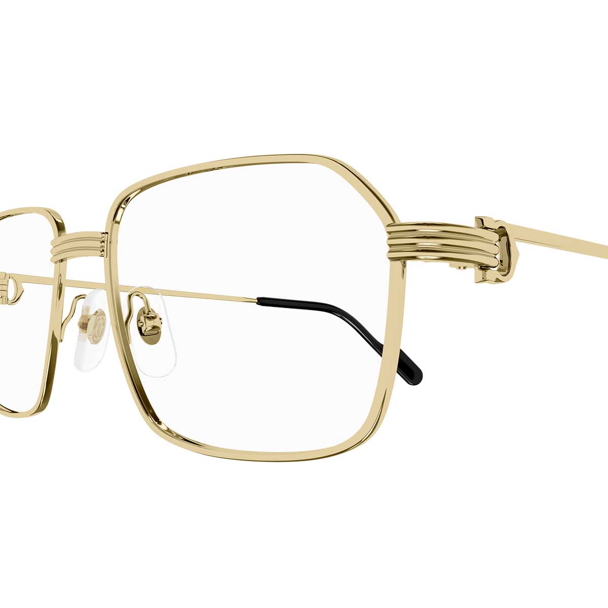 Cartier Occhiali da Vista CT0445O 001 Oro/Trasparente Uomo 3
