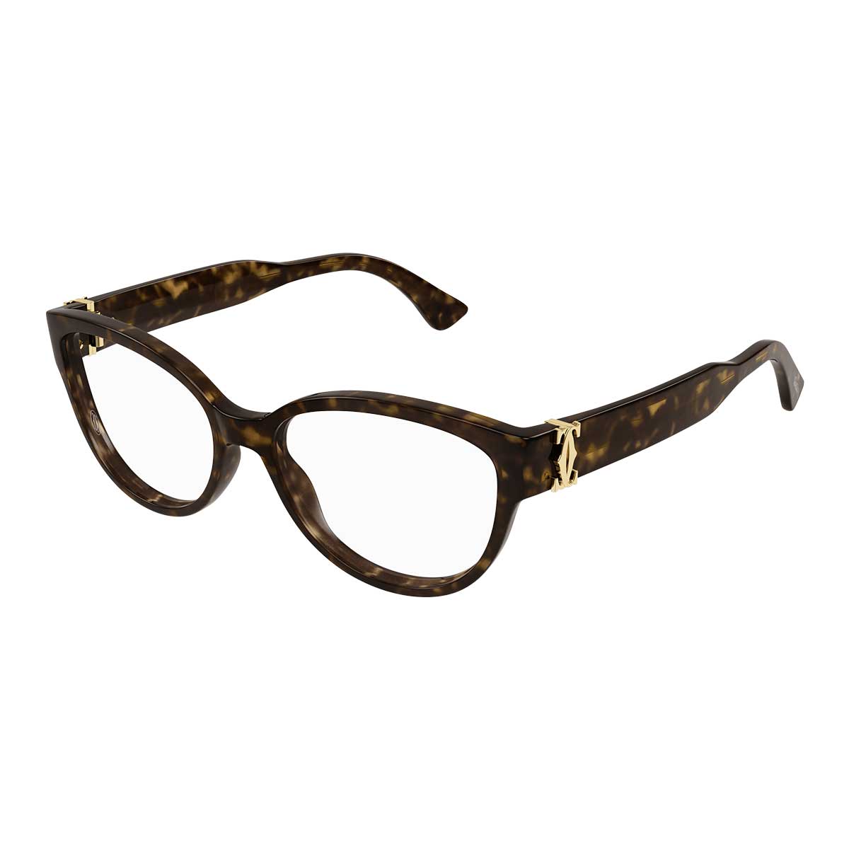 Cartier Occhiali da Vista CT0450O 002 Marrone/Trasparente Donna 2