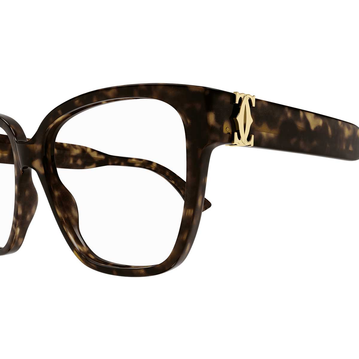 Cartier Occhiali da Vista CT0451O 002 Marrone/Trasparente Donna 3