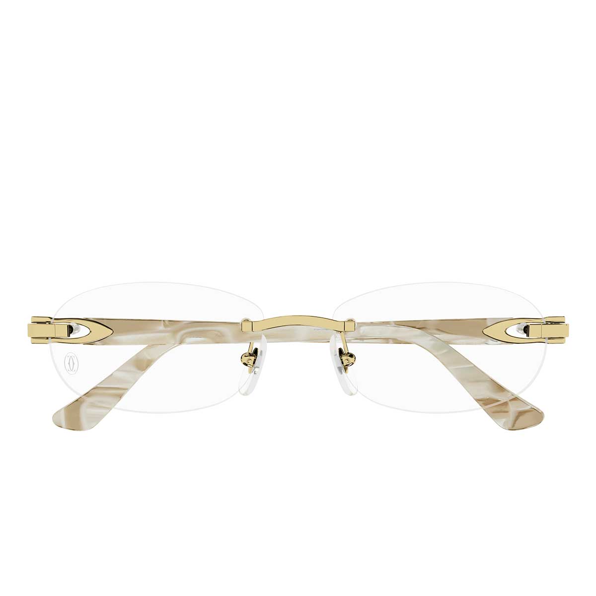 Cartier Occhiali da Vista CT0455OJ 003 OroAvorio/Trasparente Donna