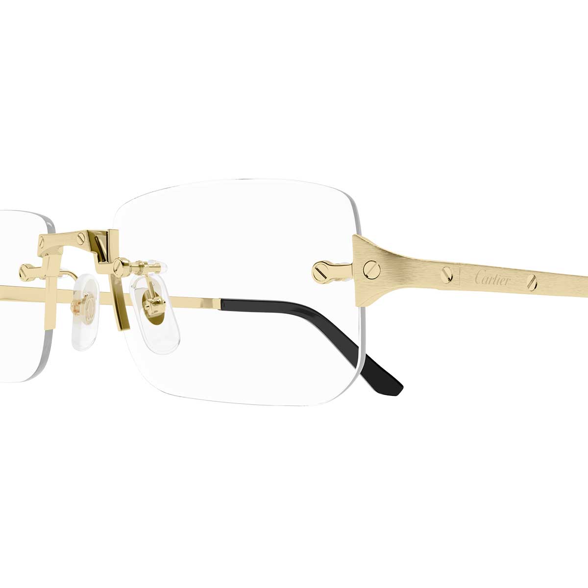 Cartier Occhiali da Vista CT0479O 001 Oro/Trasparente Uomo 3