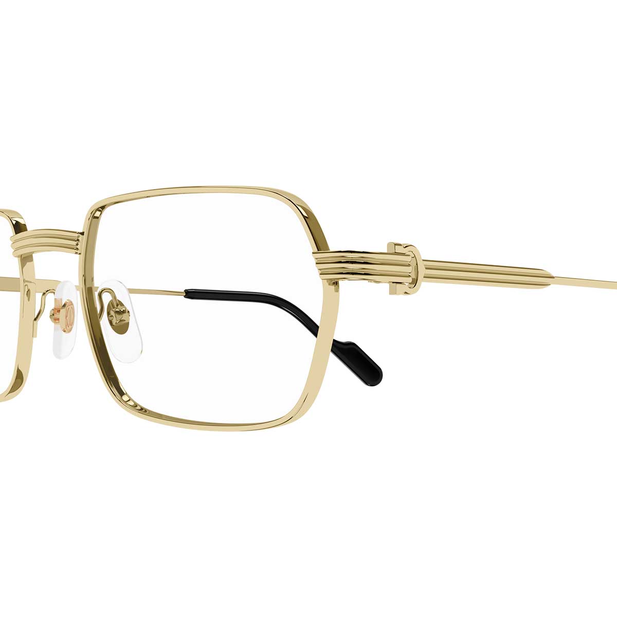 Cartier Occhiali da Vista CT0483O 001 Oro/Trasparente Uomo 3