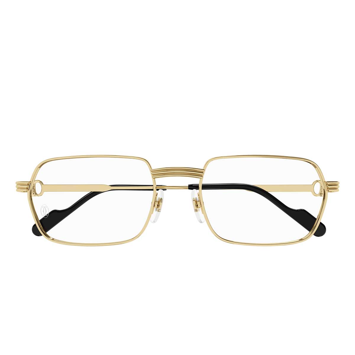 Cartier Occhiali da Vista CT0483O 001 Oro/Trasparente Uomo