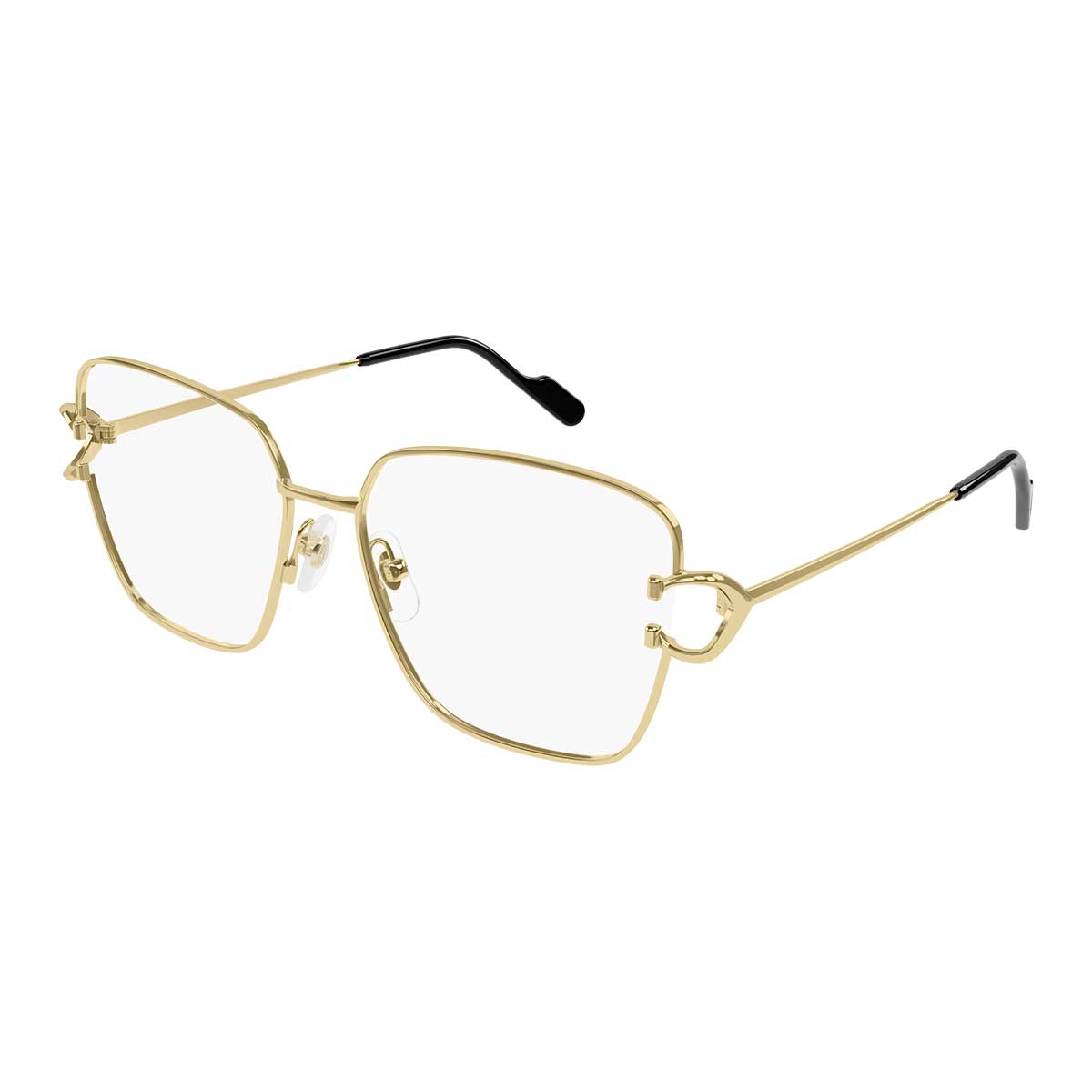 Cartier Occhiali da Vista CT0486O 001 Oro/Trasparente Donna 2