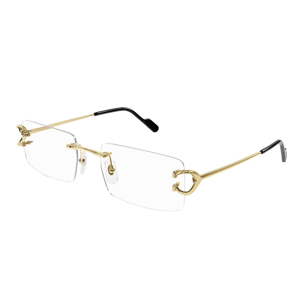 Cartier Occhiali da Vista CT0488O 001 Oro/Trasparente Uomo 2