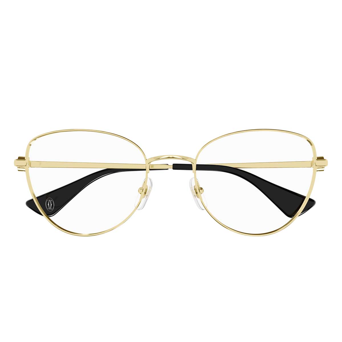 Cartier Occhiali da Vista CT0490O 001 Oro/Trasparente Donna