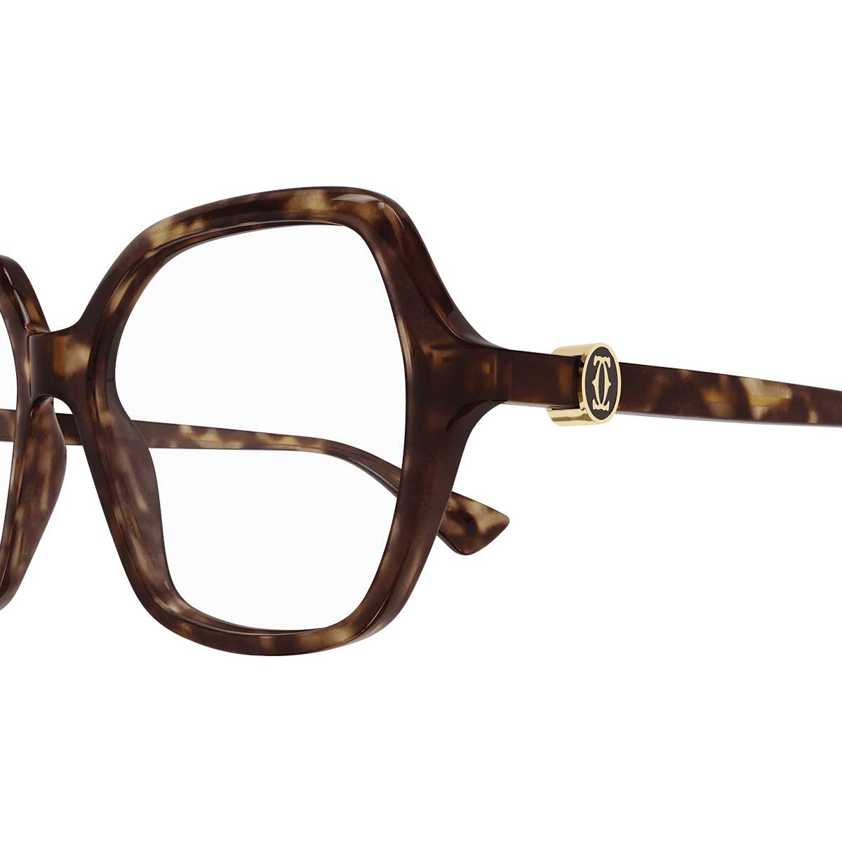 Cartier Occhiali da Vista CT0492O 002 Marrone/Trasparente Donna 3