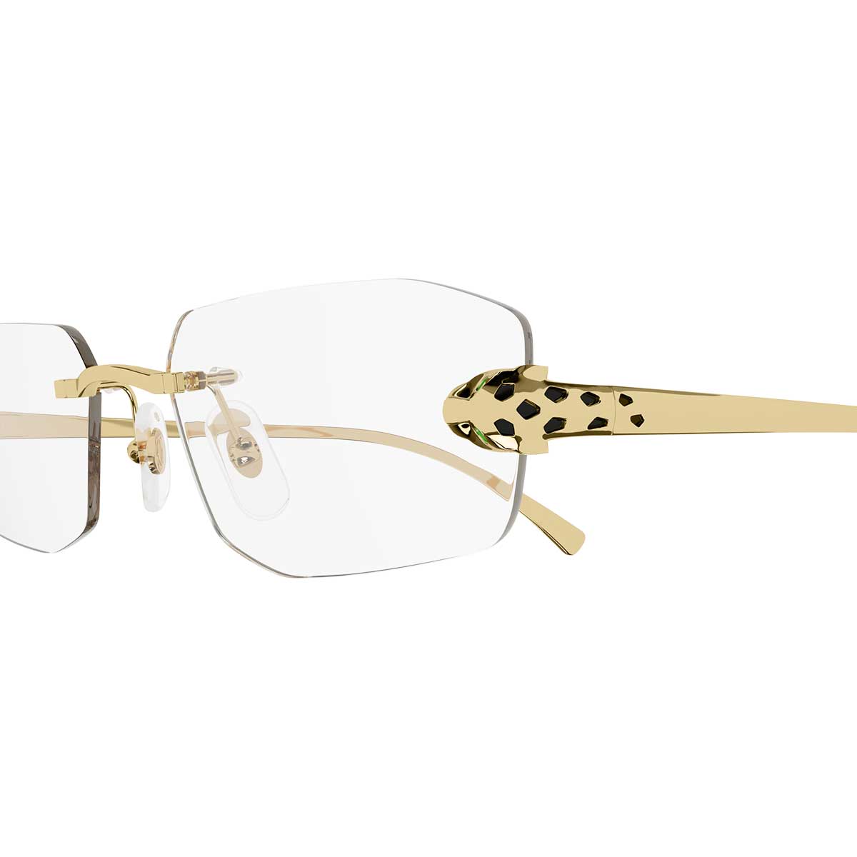 Cartier Occhiali da Vista CT0494O 001 Oro/Trasparente Donna