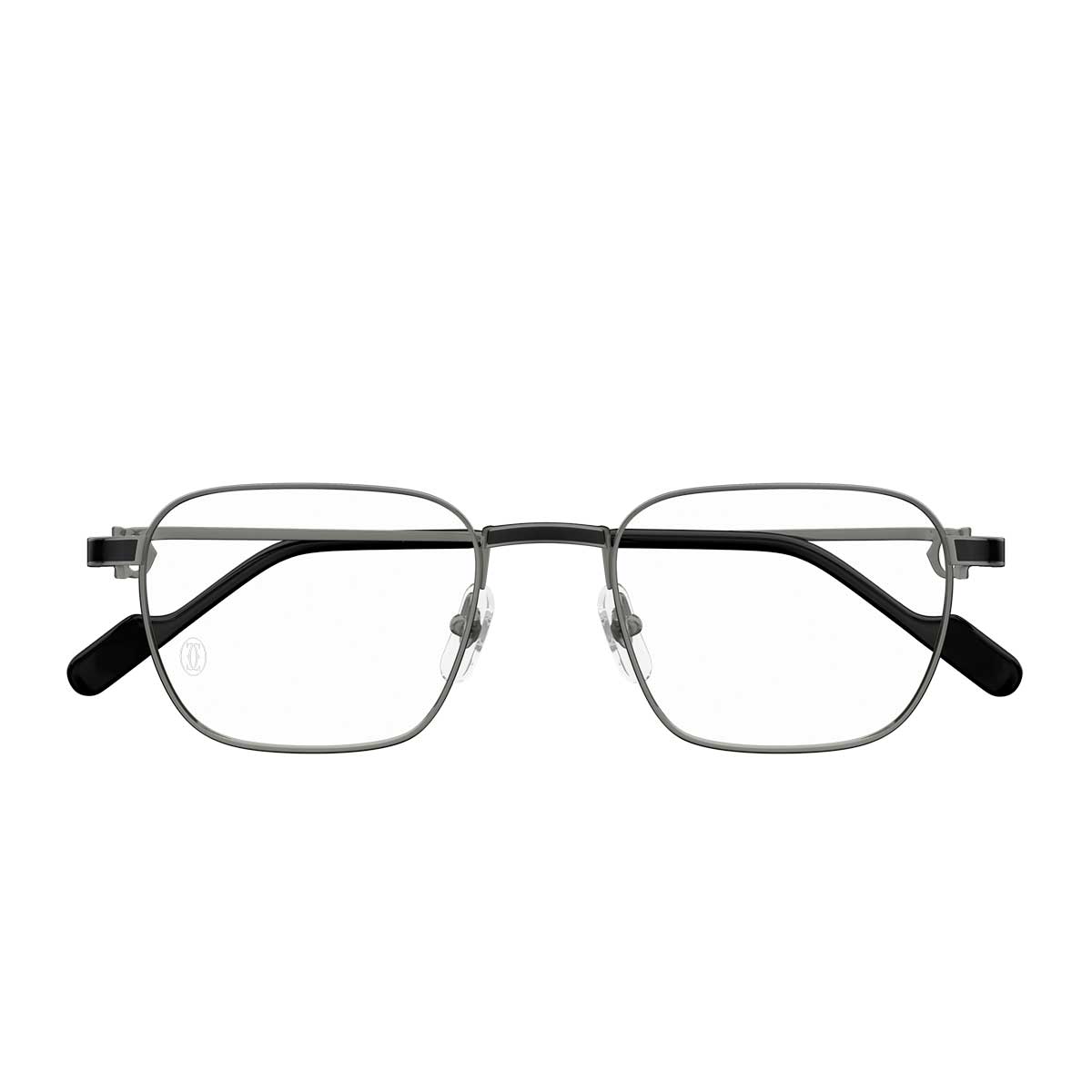 Cartier Occhiali da Vista CT0518O 003 Rutenio/Trasparente Uomo