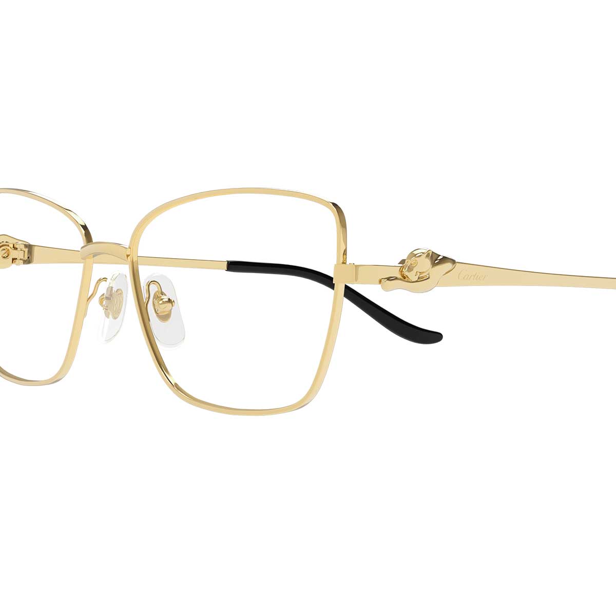 Cartier Occhiali da Vista CT0523O 001 Oro/Trasparente Donna