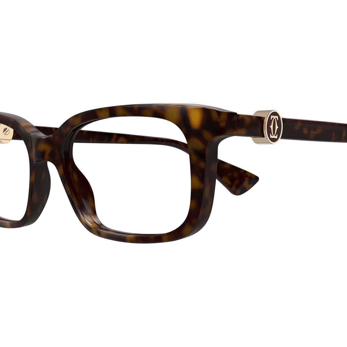 Cartier Occhiali da Vista CT0525O 006 Marrone/Trasparente Donna