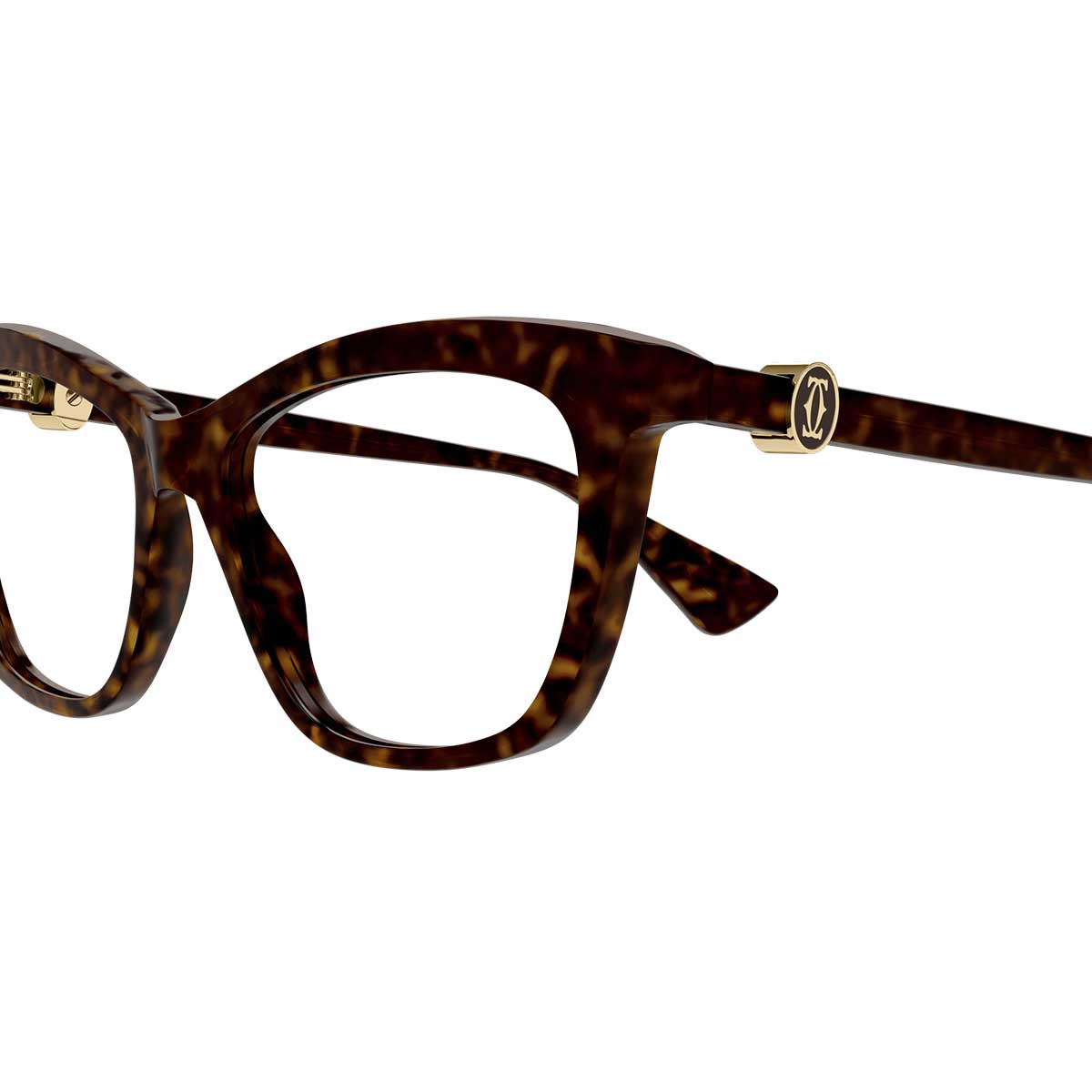 Cartier Occhiali da Vista CT0526O 002 Marrone/Trasparente Donna 3