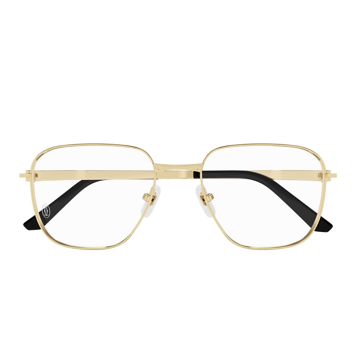 Cartier Occhiali da Vista CT0553O 005 Oro/Trasparente Uomo