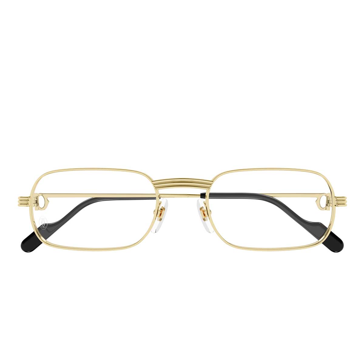 Cartier Occhiali da Vista CT0556O 001 Oro/Trasparente Uomo