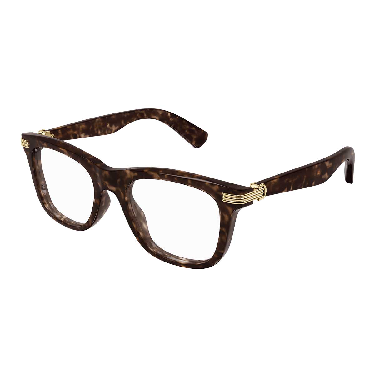 Cartier Occhiali da Vista CT0558O 007 Marrone/Trasparente Uomo 2