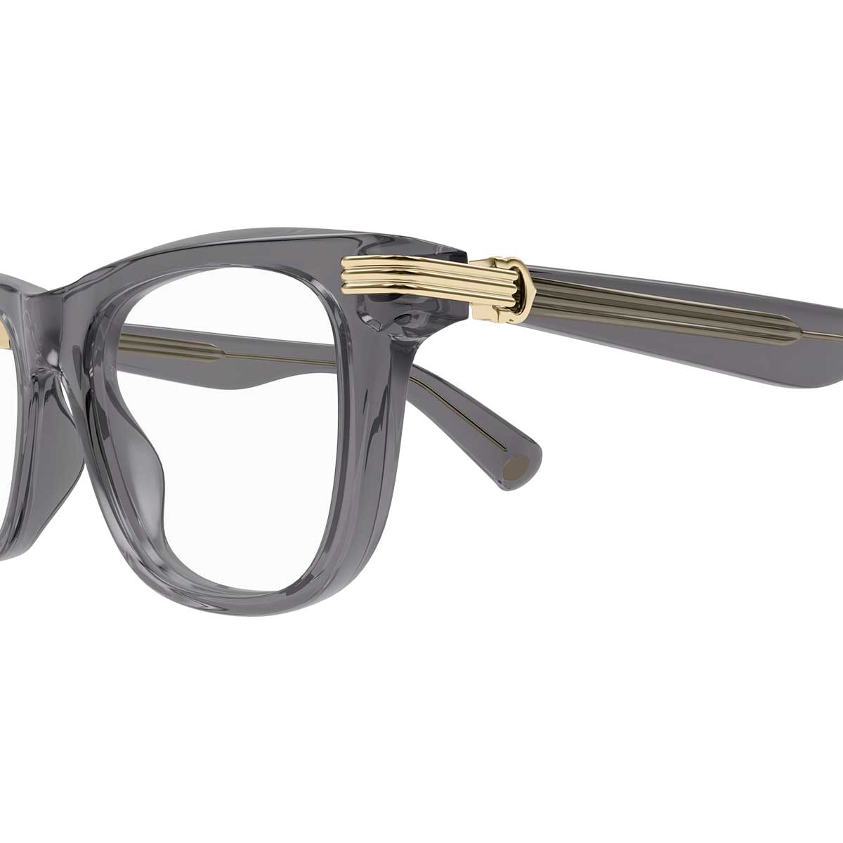 Cartier Occhiali da Vista CT0558O 008 Grigio/Trasparente Uomo 3