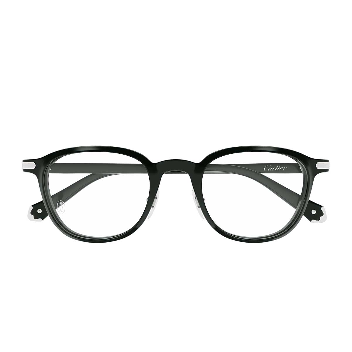 Cartier Occhiali da Vista CT0560O 006 Verde/Trasparente Uomo