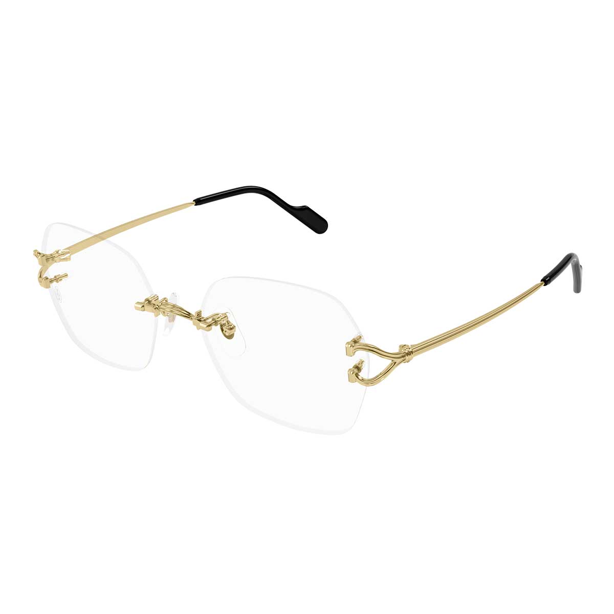 Cartier Occhiali da Vista CT0564O 001 Oro/Trasparente Donna 2