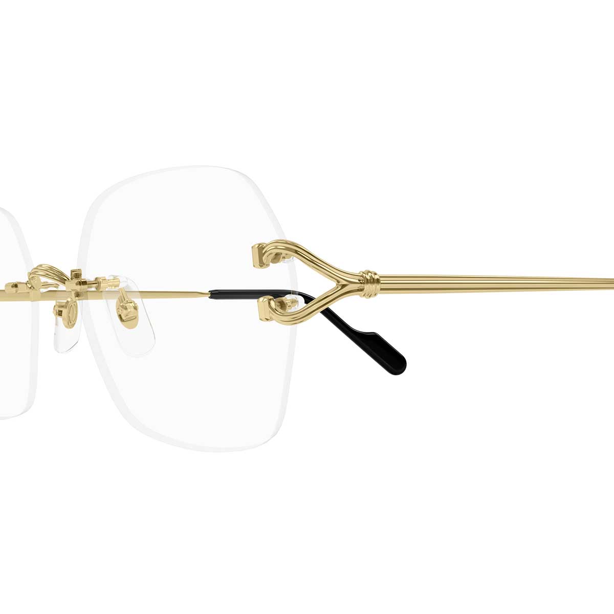 Cartier Occhiali da Vista CT0564O 001 Oro/Trasparente Donna 3
