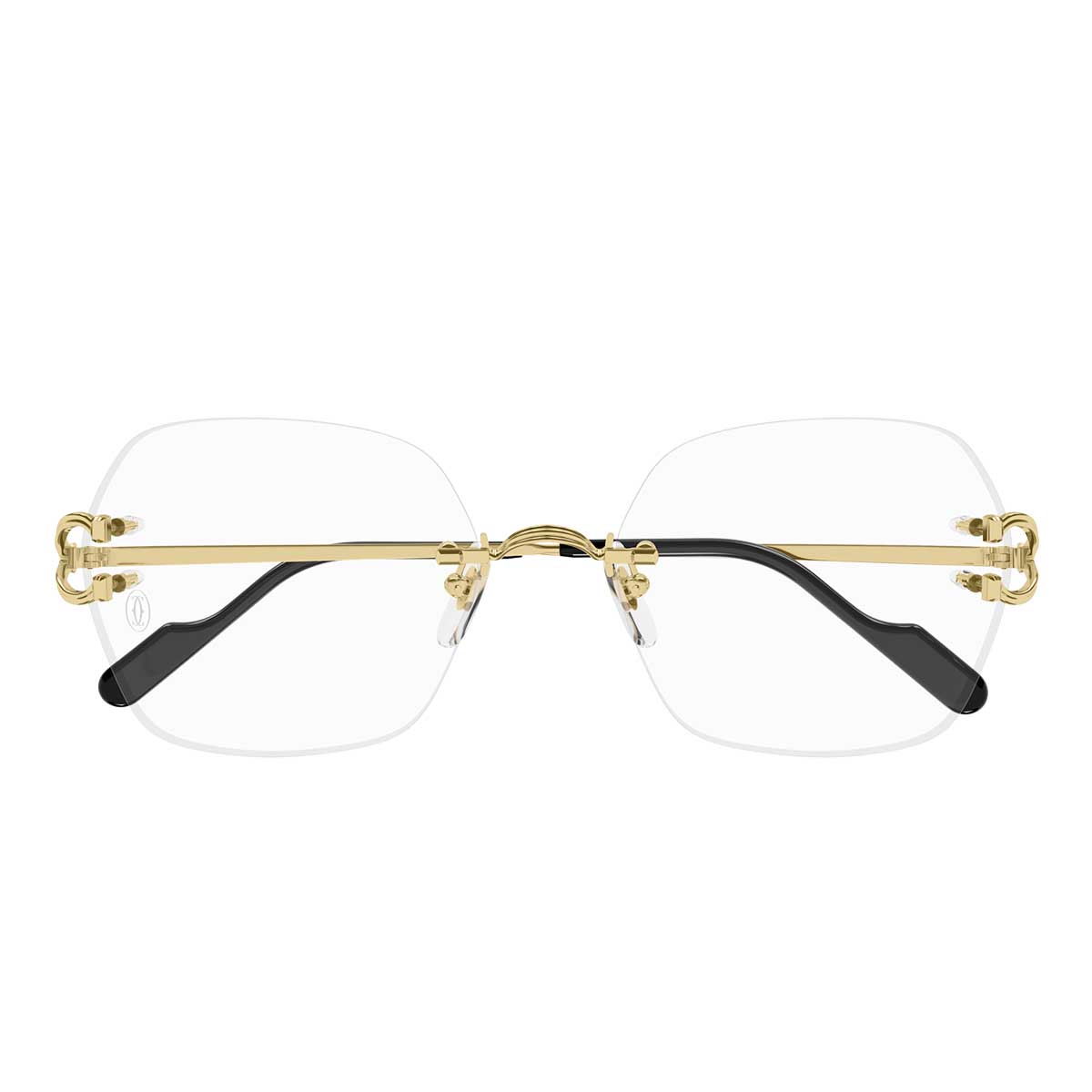 Cartier Occhiali da Vista CT0564O 001 Oro/Trasparente Donna