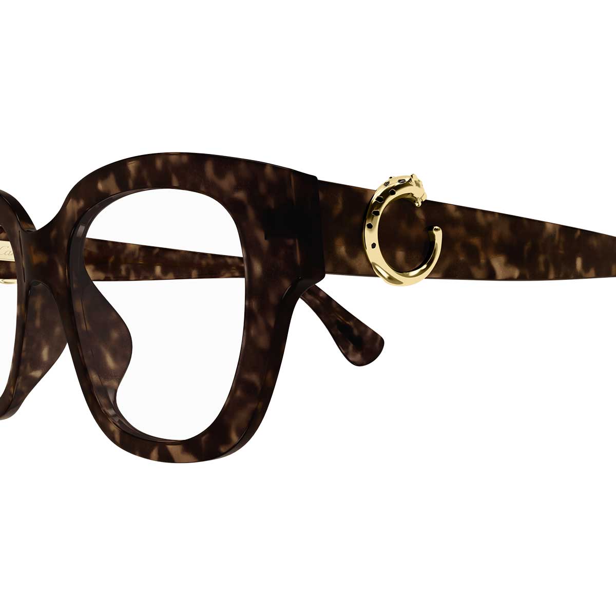 Cartier Occhiali da Vista CT0566O 006 Marrone/Trasparente Donna 3