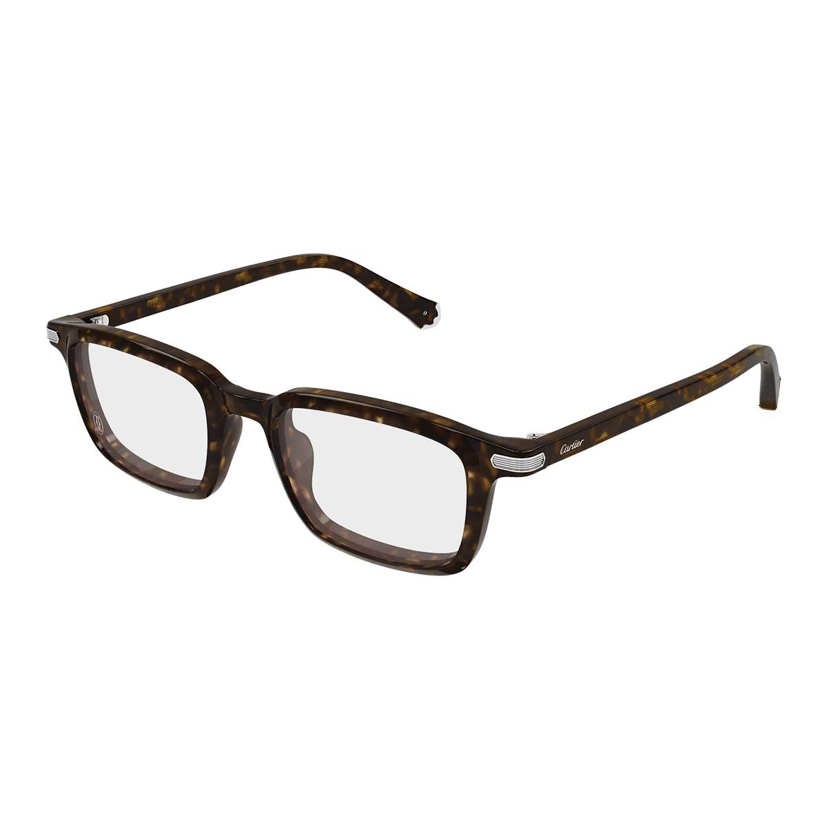 Cartier Occhiali da Vista CT0586O 006 Marrone/Trasparente Uomo 2