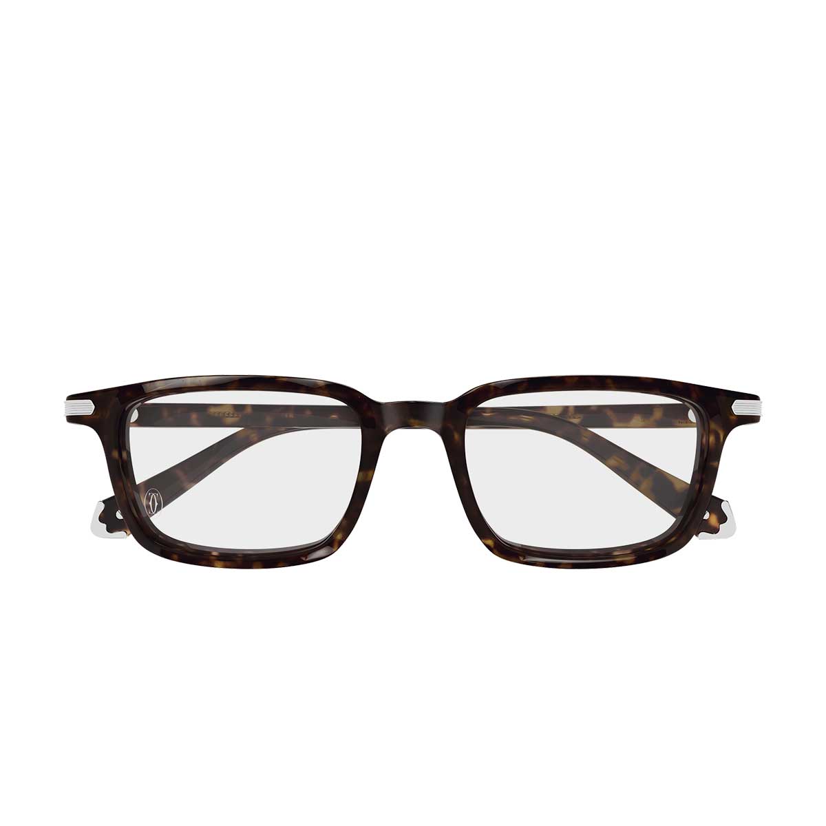 Cartier Occhiali da Vista CT0586O 006 Marrone/Trasparente Uomo