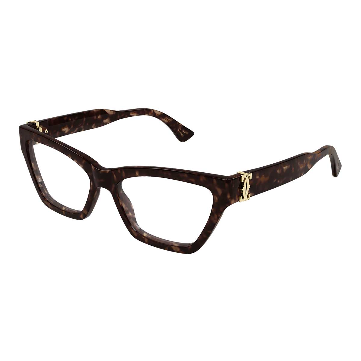 Cartier Occhiali da Vista CT0590O 002 Marrone/Trasparente Donna 2