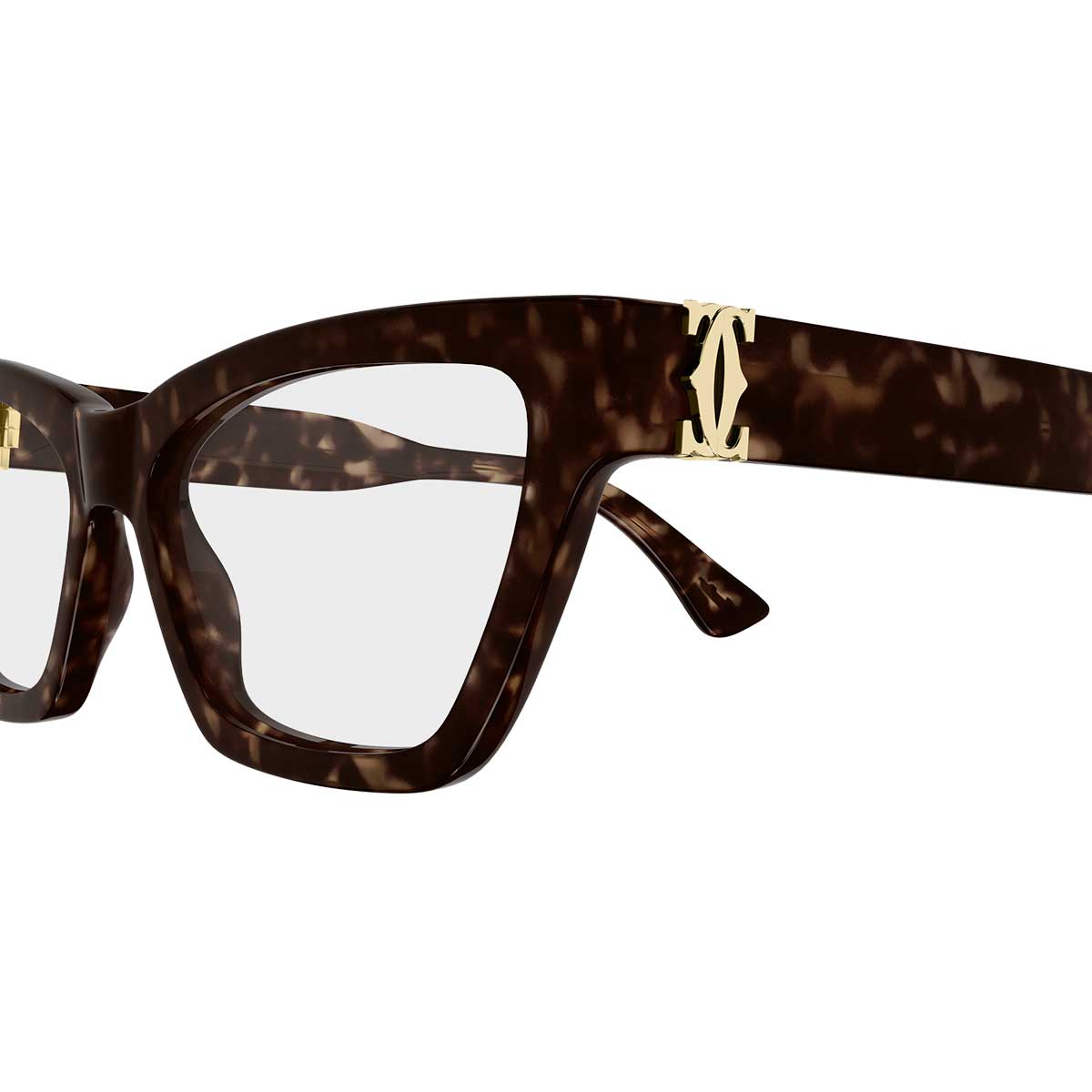 Cartier Occhiali da Vista CT0590O 002 Marrone/Trasparente Donna 3