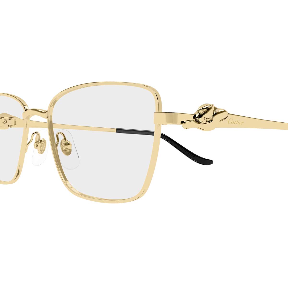 Cartier Occhiali da Vista CT0600O 001 Oro/Trasparente Donna