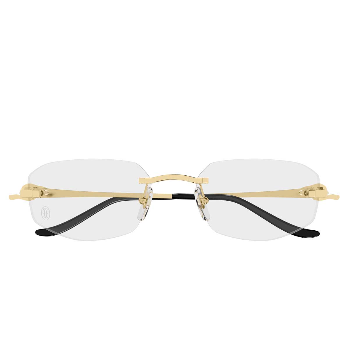 Cartier Occhiali da Vista CT0601O 001 Oro/Trasparente Donna