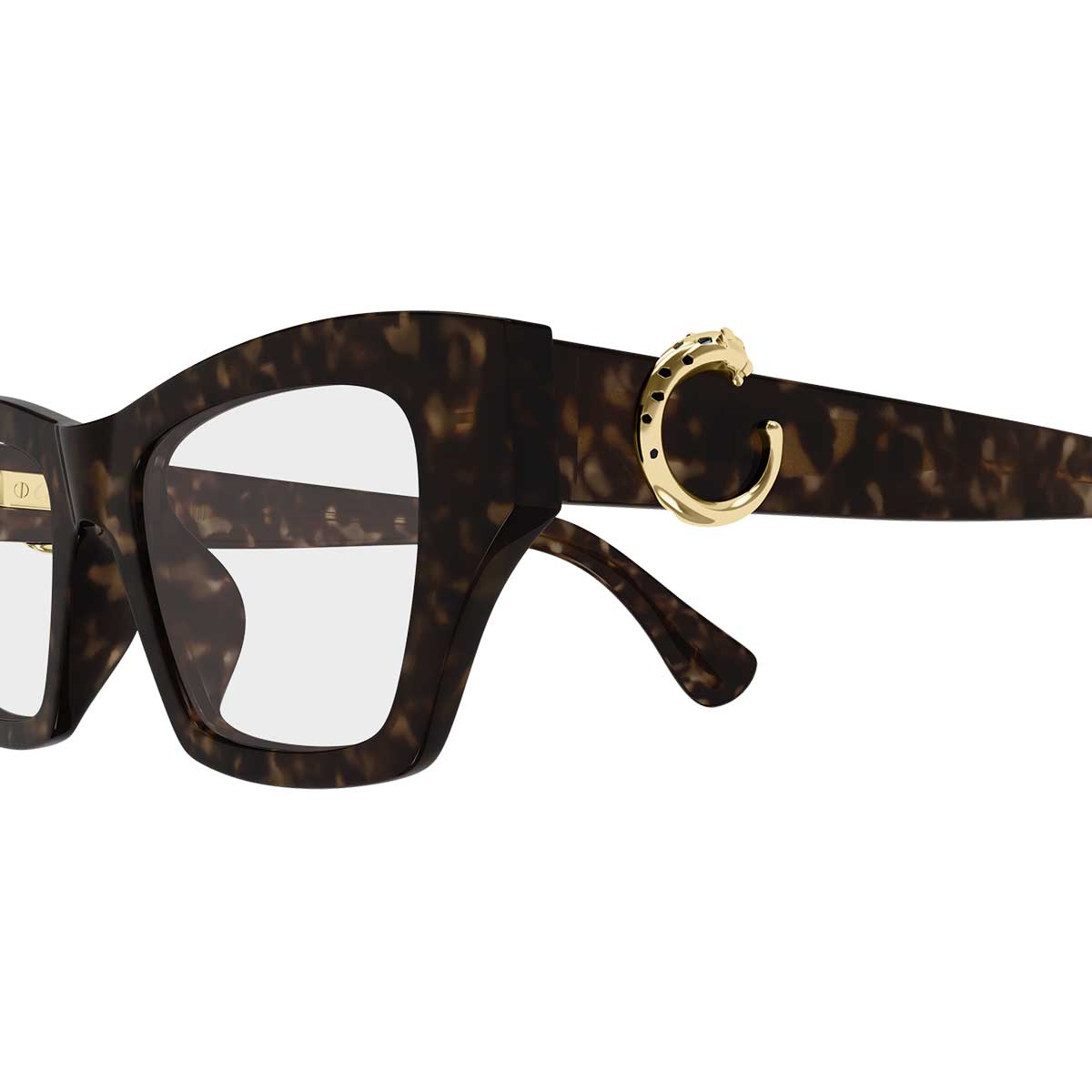 Cartier Occhiali da Vista CT0639O 007 Marrone/Trasparente Donna