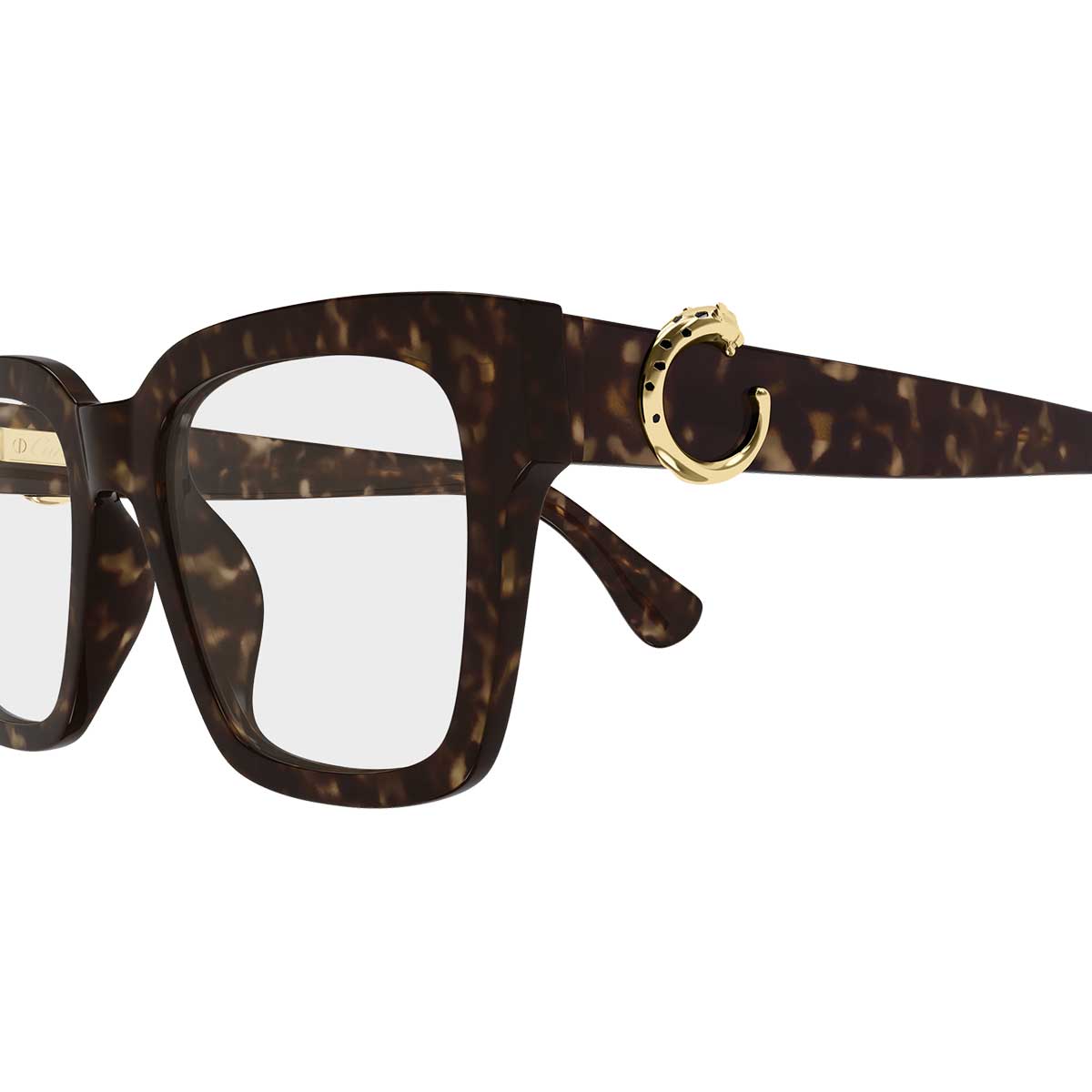 Cartier Occhiali da Vista CT0640O 003 Marrone/Trasparente Donna