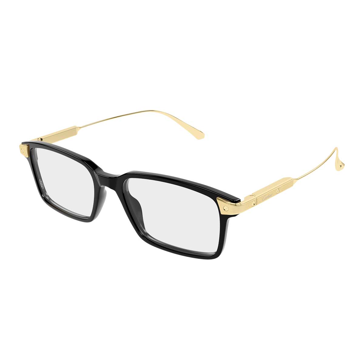 Cartier Occhiali da Vista CT0653O 001 NeroOro/Trasparente Uomo 2