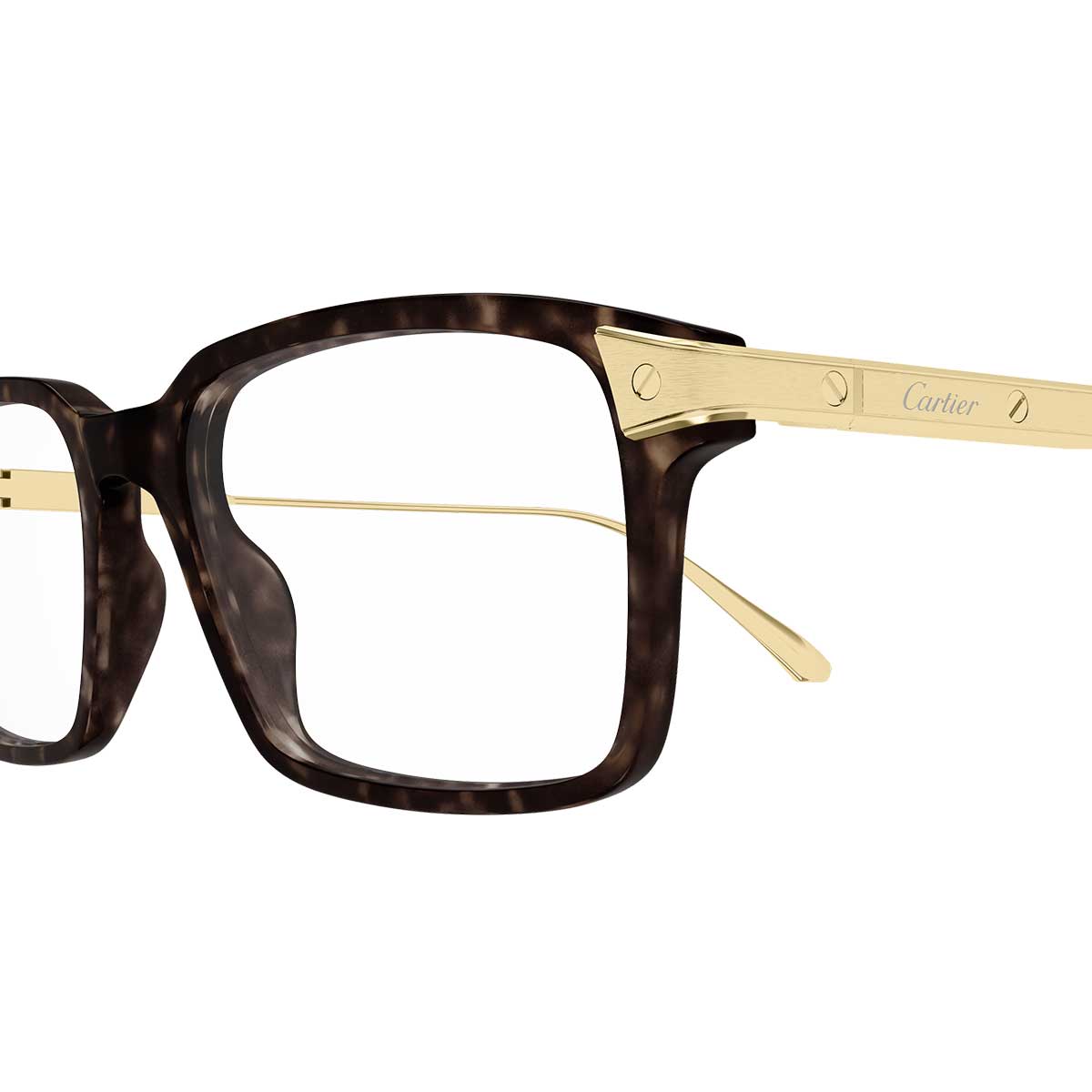 Cartier Occhiali da Vista CT0653O 004 MarroneOro/Trasparente Uomo 3