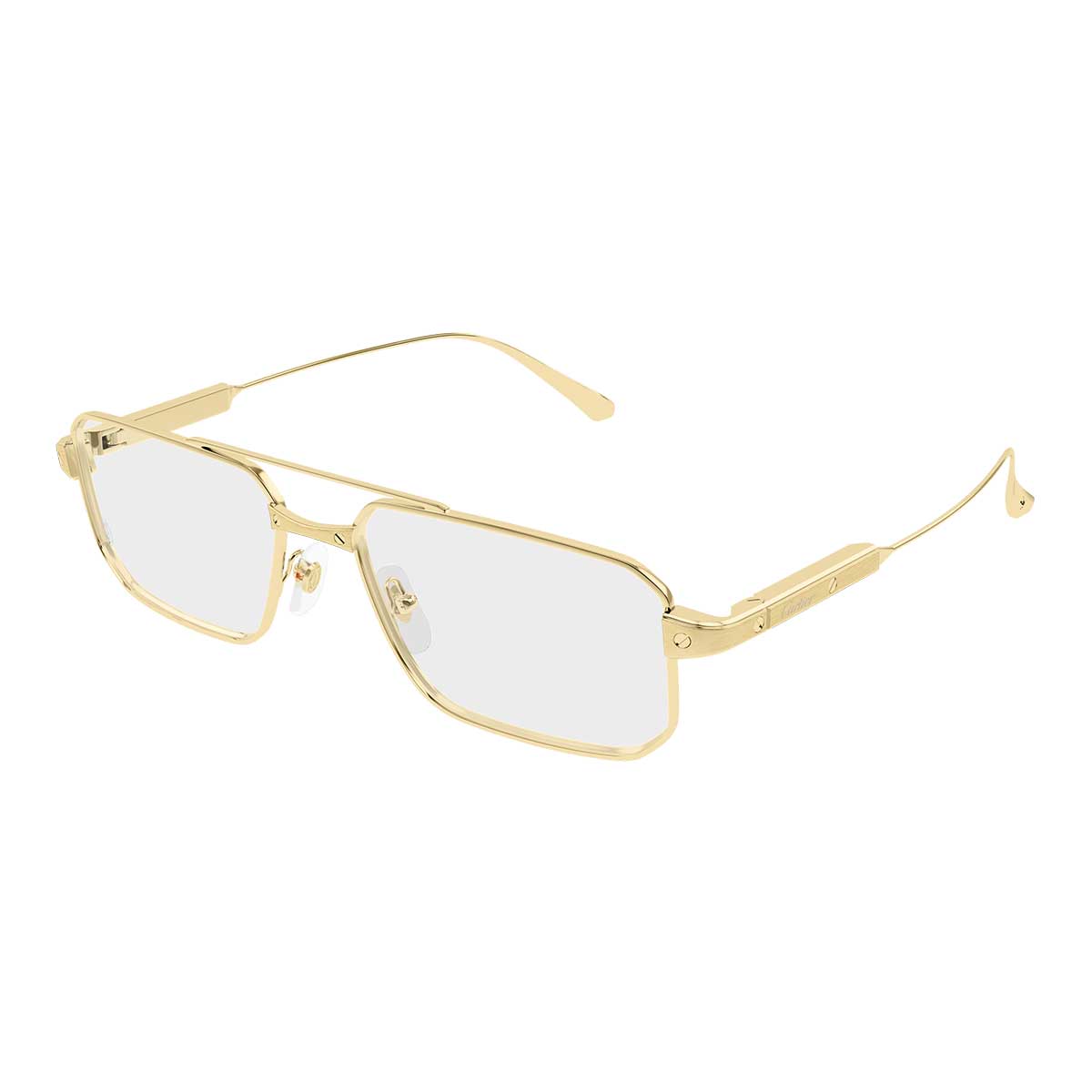 Cartier Occhiali da Vista CT0654O 001 Oro/Trasparente Uomo 2