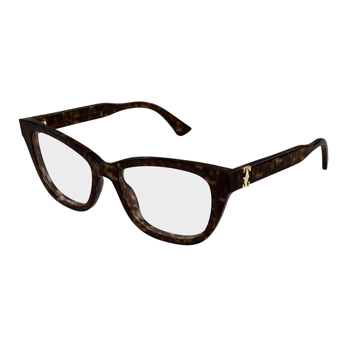 Cartier Occhiali da Vista CT0669O 002 Marrone/Trasparente Donna 2