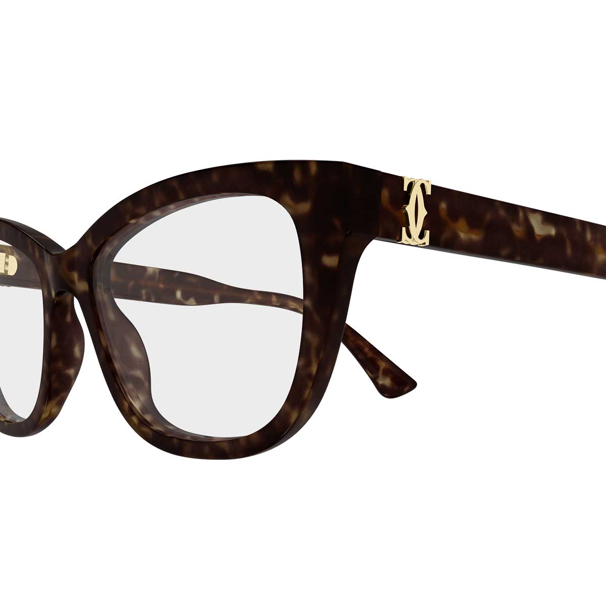 Cartier Occhiali da Vista CT0669O 002 Marrone/Trasparente Donna 3