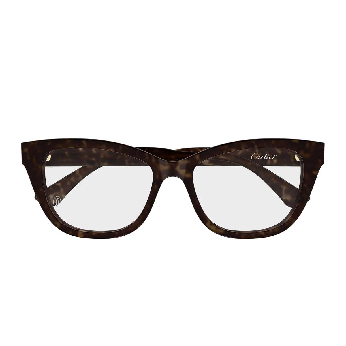 Cartier Occhiali da Vista CT0669O 005 Marrone/Trasparente Donna
