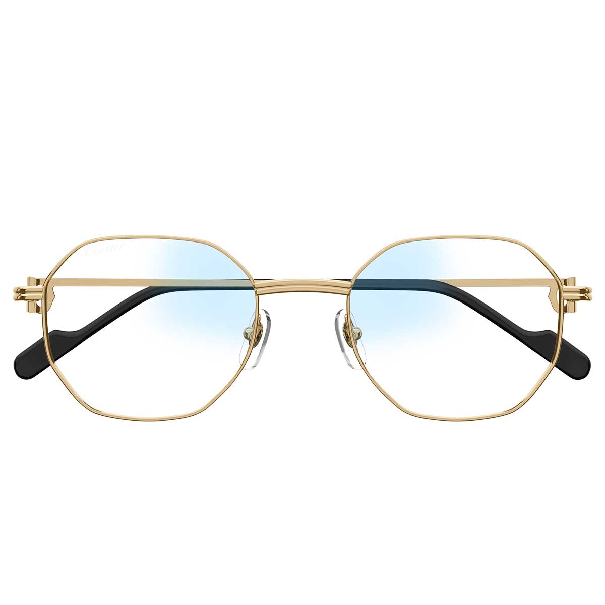 Cartier Occhiali da Sole CT0500S 005 Oro/Trasparente Unisex Fotocromatici