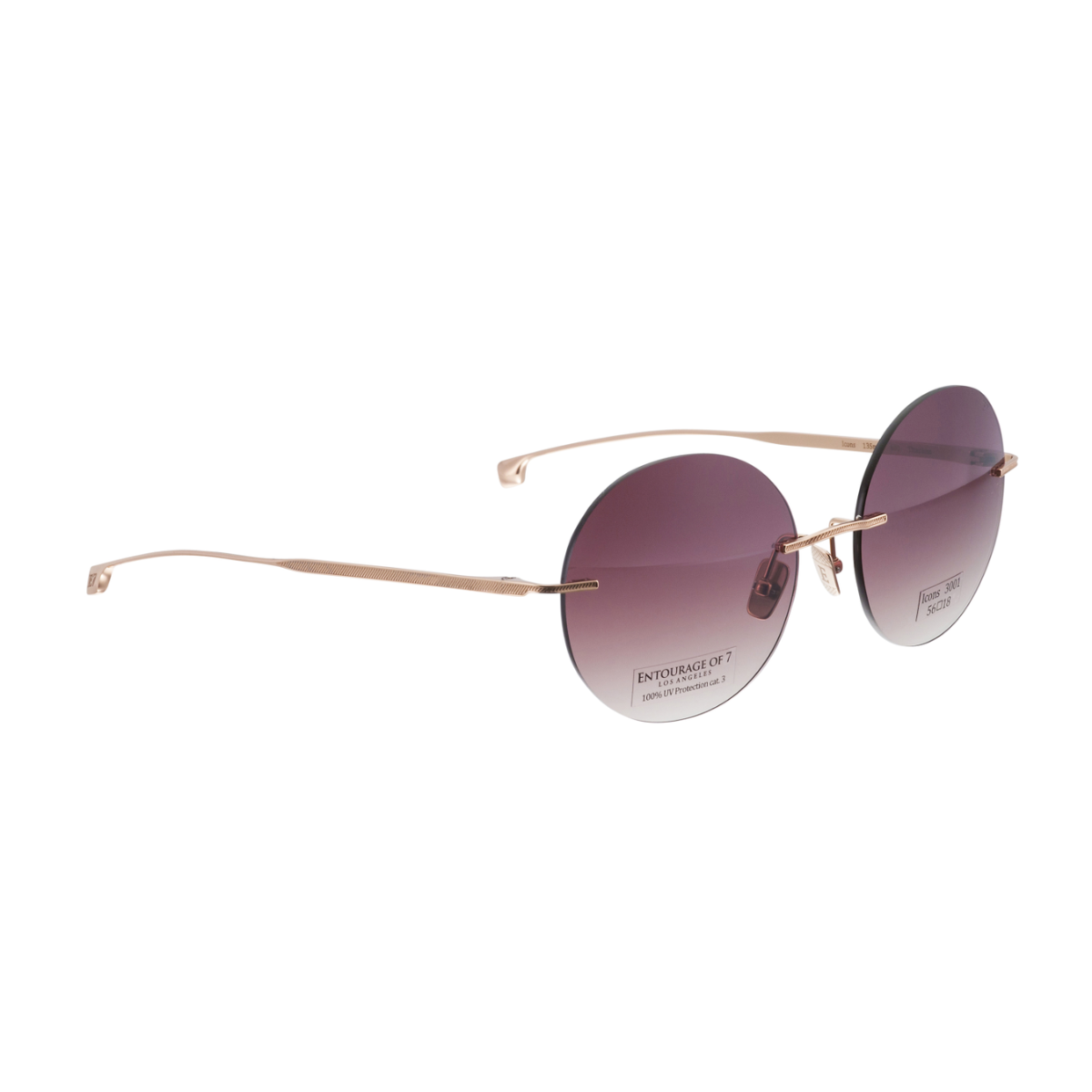 Entourage of 7 Occhiali da sole ICONS 600 Rose Gold