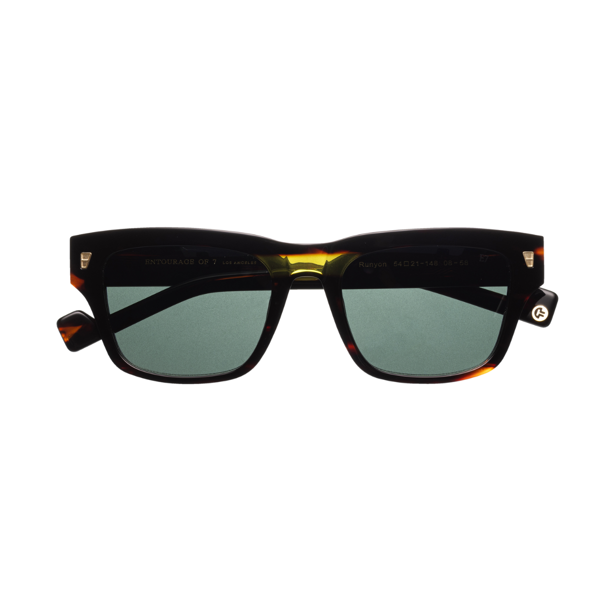 Entourage of 7 Occhiali da sole RUNYON 0858 Brown / Green