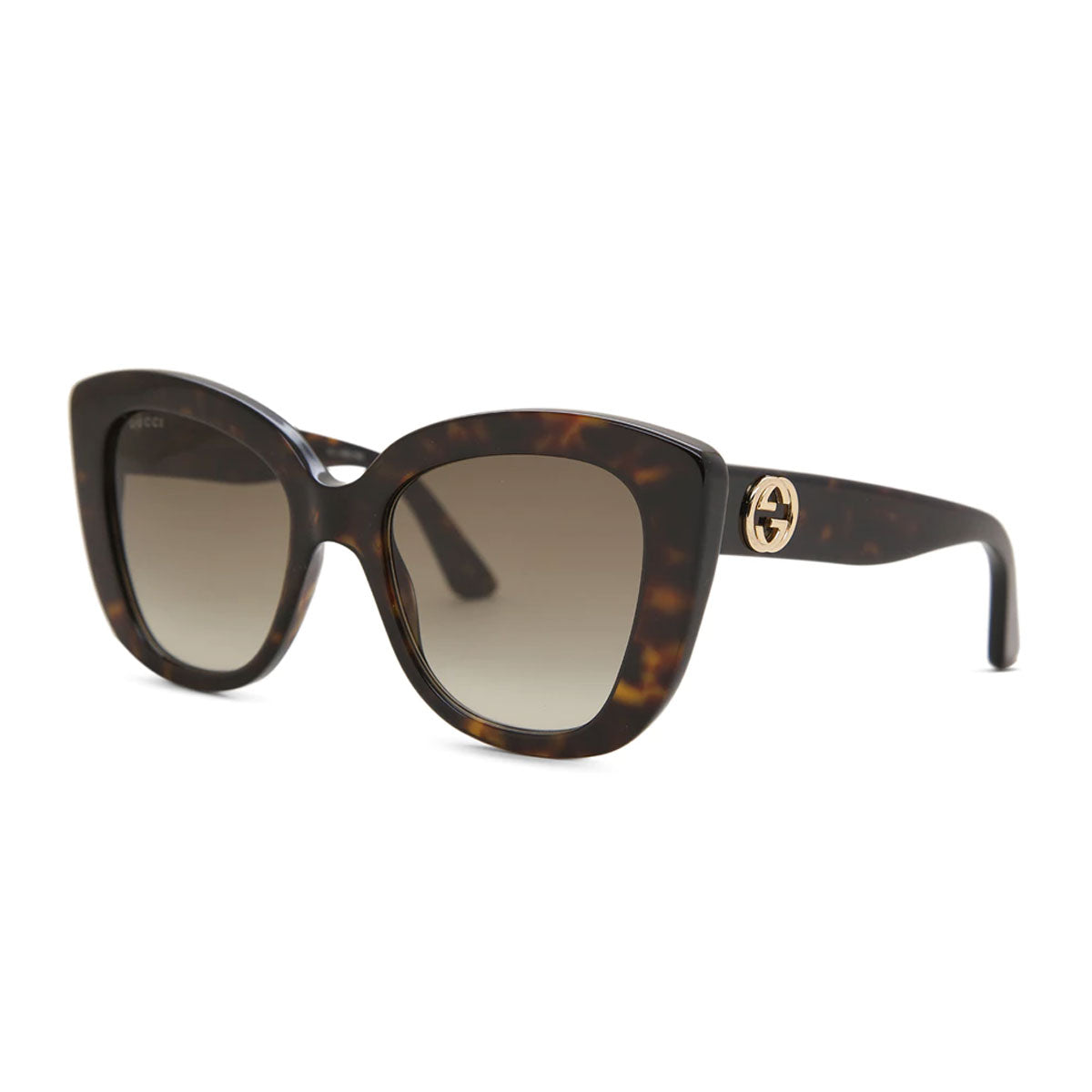 Gucci Occhiali da Sole GG0327S 002 Marrone/Marrone Sfumato Unisex 2