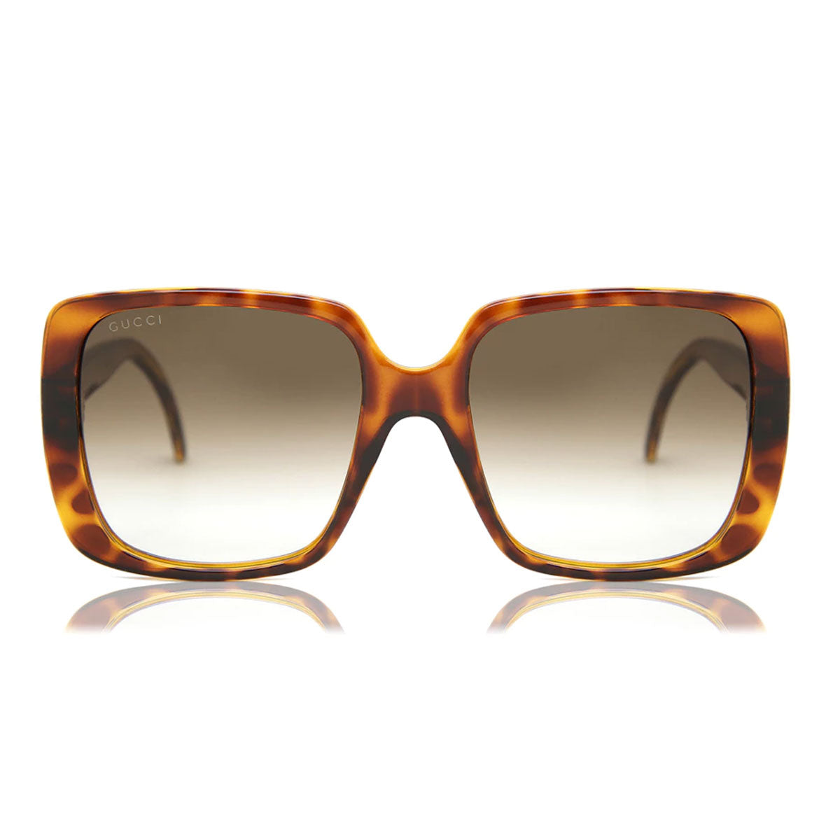 Gucci Occhiali da Sole GG0632S 002 Marrone/Marrone Sfumato Donna