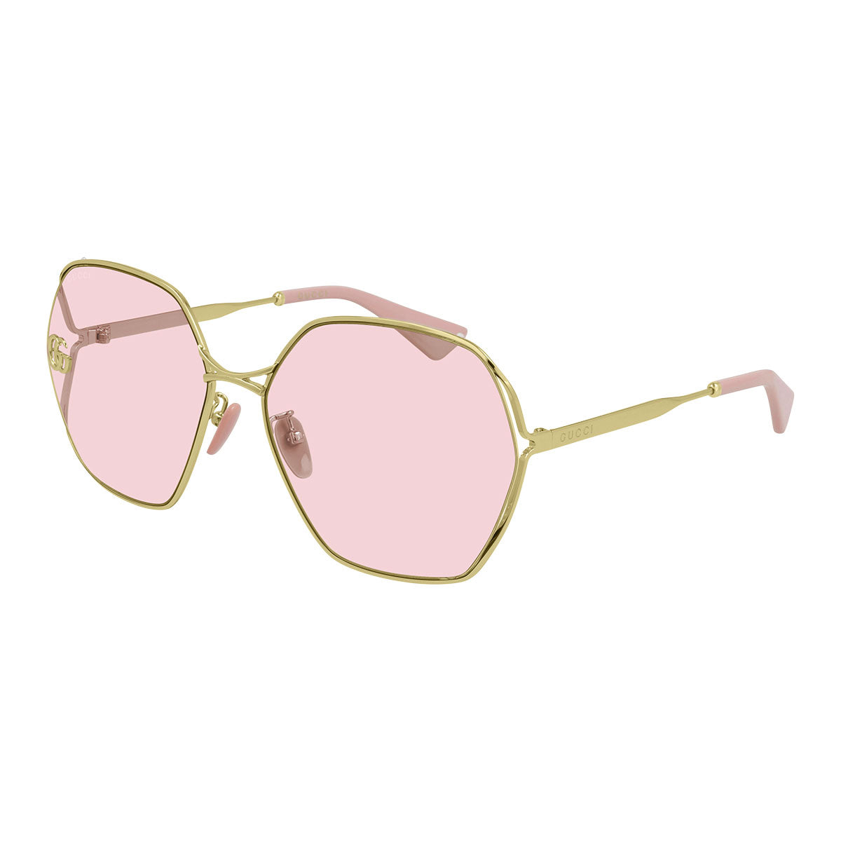 Gucci Occhiali da Sole GG0818SA 003 Oro/Rosa Donna 2