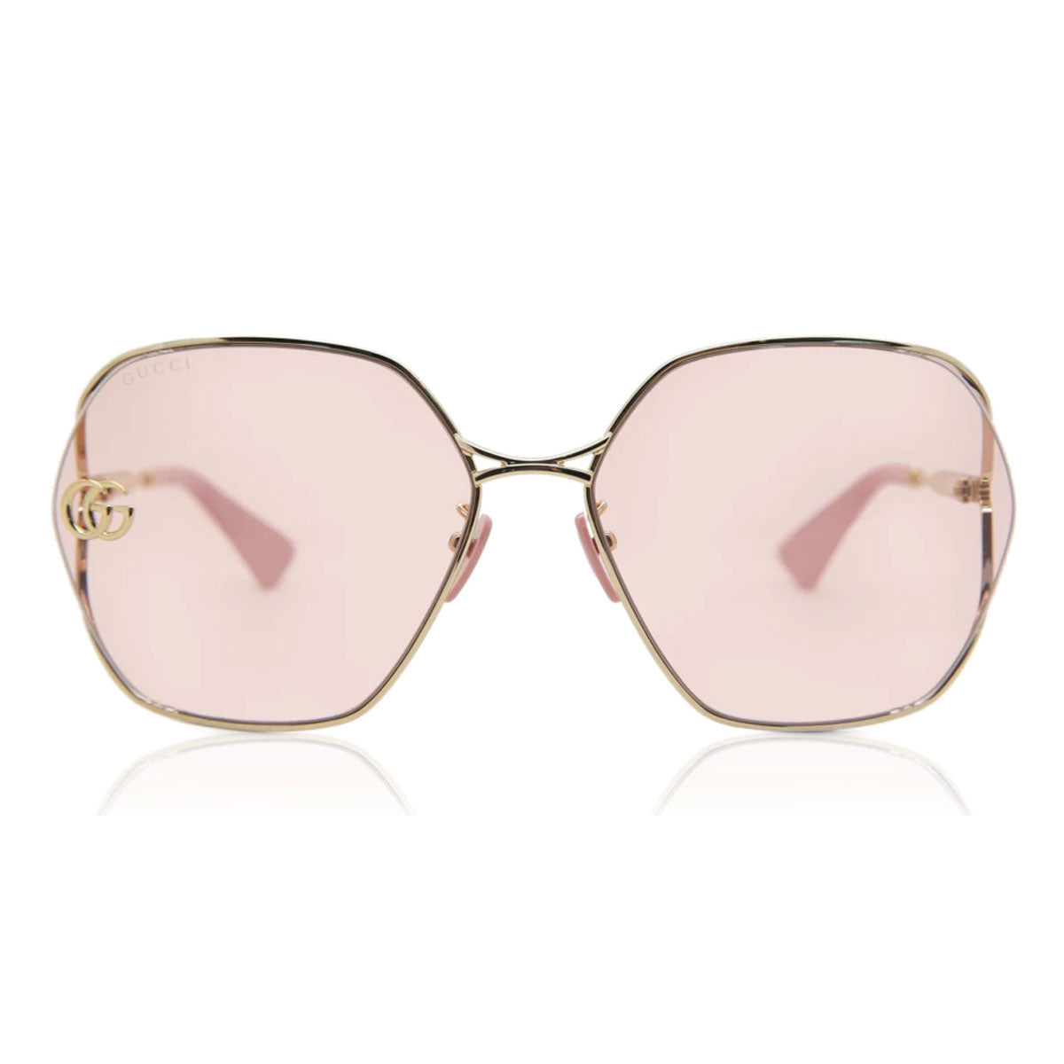 Gucci Occhiali da Sole GG0818SA 003 Oro/Rosa Donna