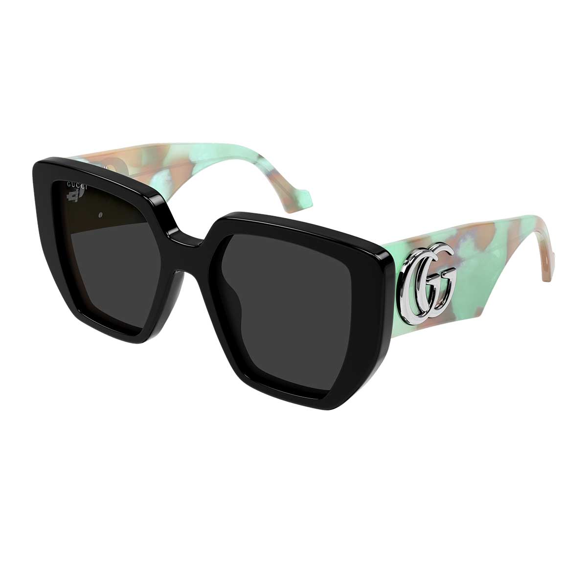Gucci Occhiali da Sole GG0956S 011 NeroMarrone/Grigio Donna 2