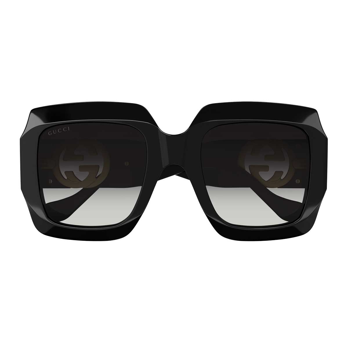 Gucci Occhiali da Sole GG1022S 006 Nero/Grigio Donna